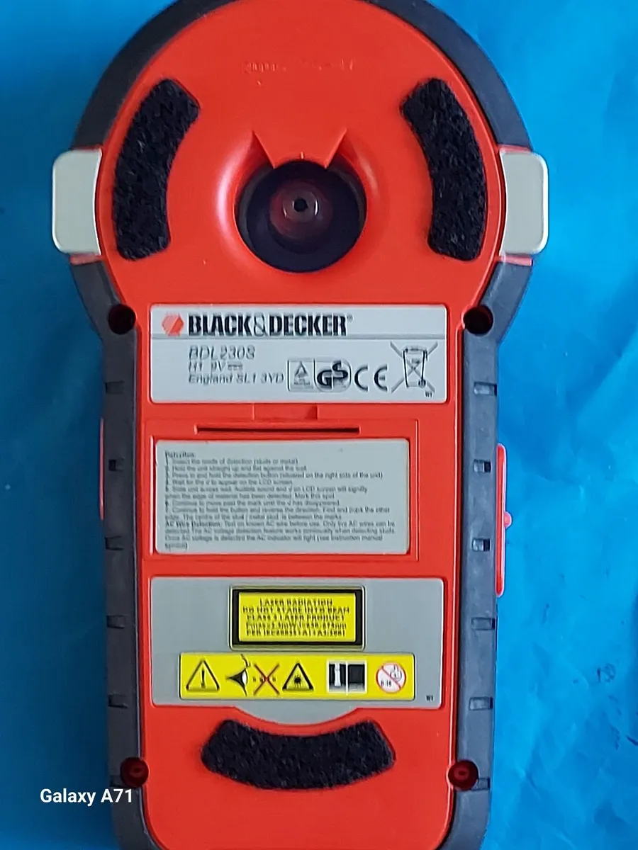 Black & Decker LaserPlus BDL230S Metal Voltage Det - Image 2