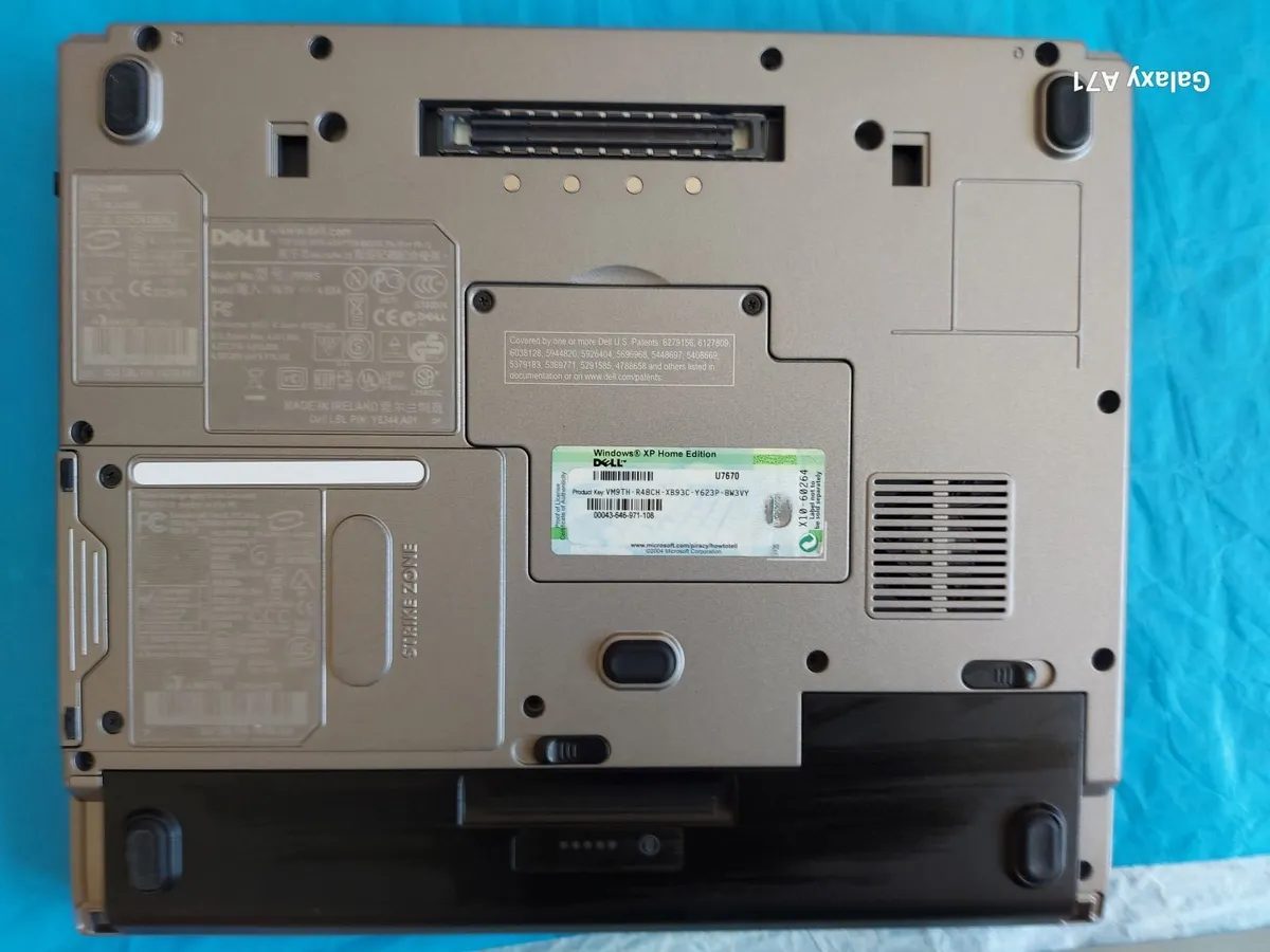 DELL LATITUDE D410 Laptop, .5GB Ram, 40GB HDD, - Image 4