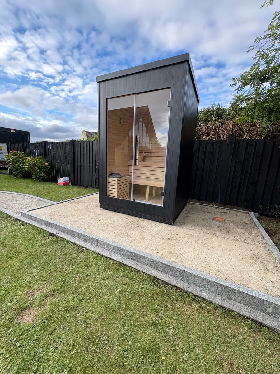 OUTDOOR GARDEN SAUNA , NEW IN BOX - Image 1