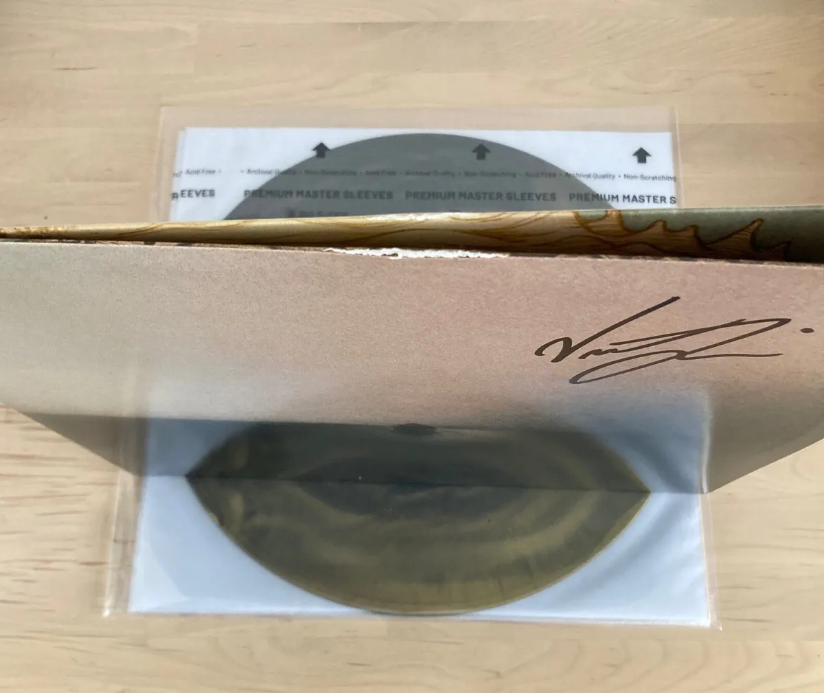 Vincent Lima Autographed Jacket Vinyl - Image 2