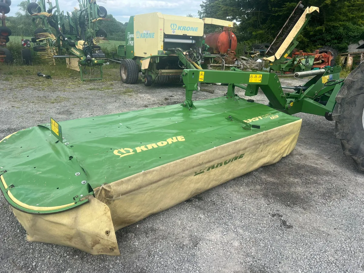 2021 Krone ECR 320 ten foot mower. - Image 2