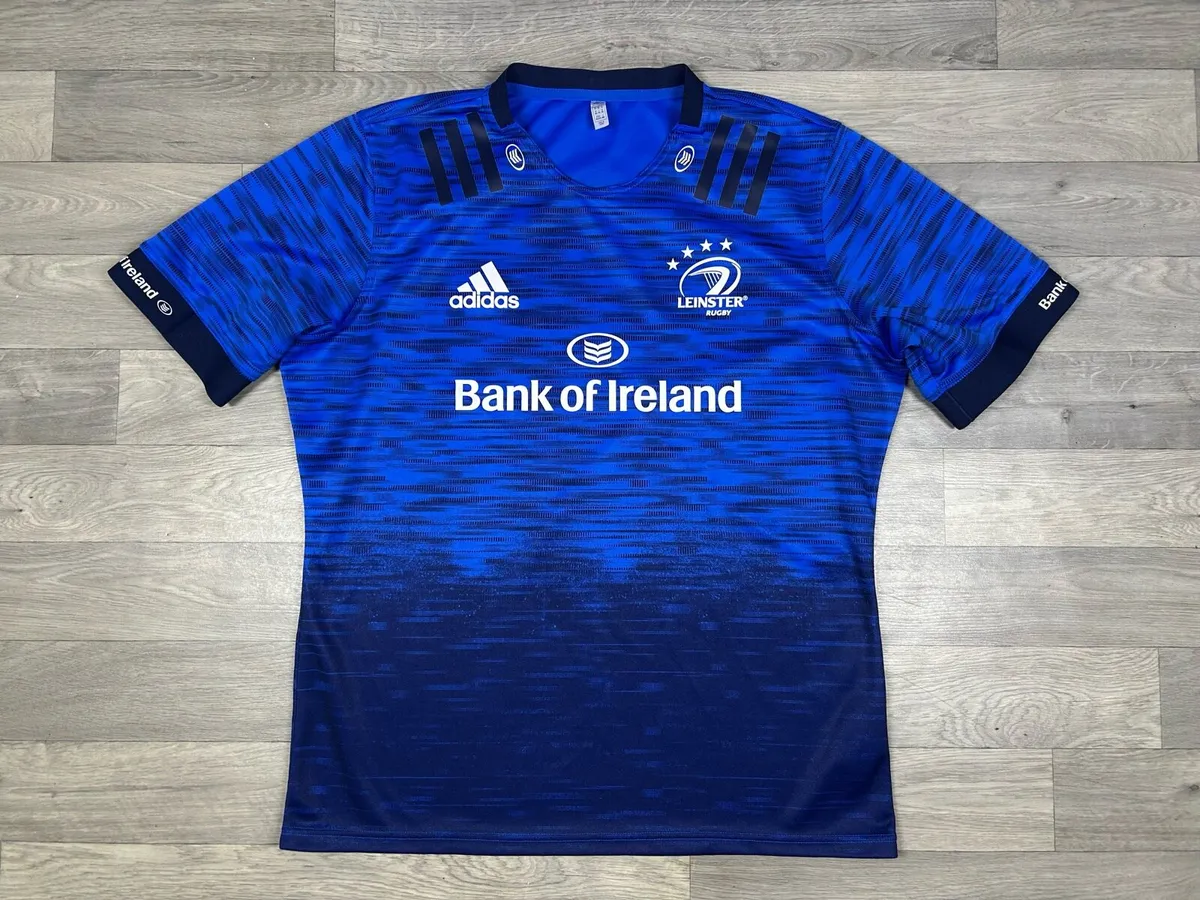 Adidas Leinster Rugby Jersey Shirt Mens 2XL - Image 1