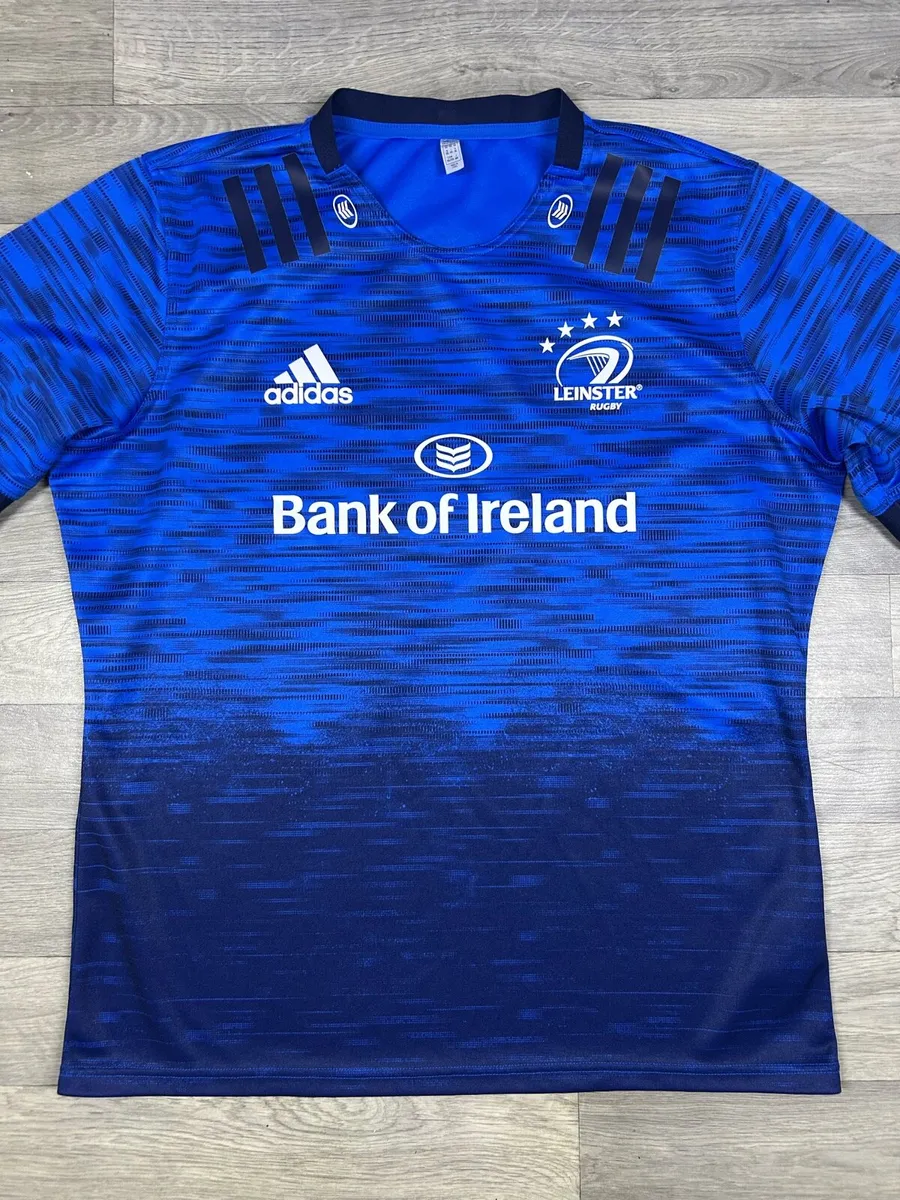 Adidas Leinster Rugby Jersey Shirt Mens 2XL - Image 2