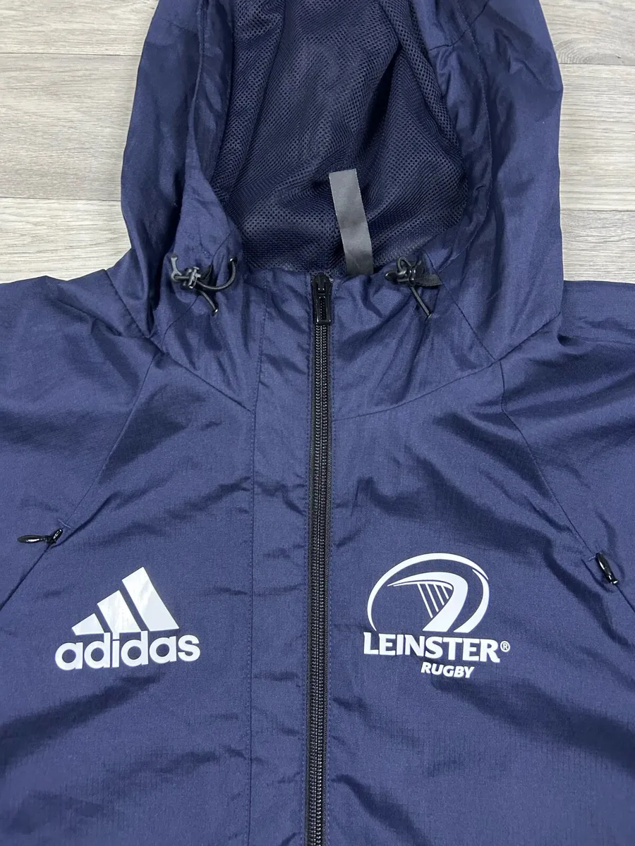 Adidas Leinster Rugby Rain Jacket Mens 2XL - Image 3