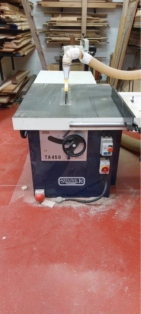 18”16” 12” Sedgwick panel saw ex school - Image 2