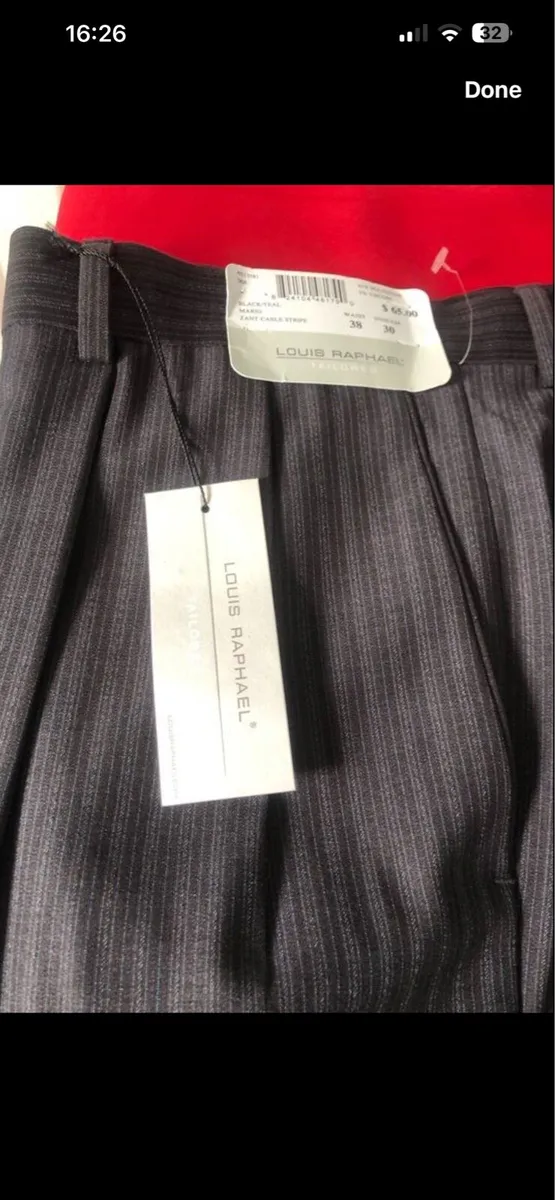 Mens BNWT trousers W38”x L30” €20 - Image 2