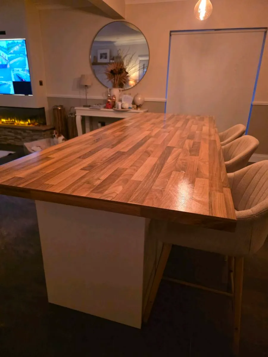 PREMIUM LARGE HIGH GLOSS KITCHEN ISLAND IMMACULA - Image 3