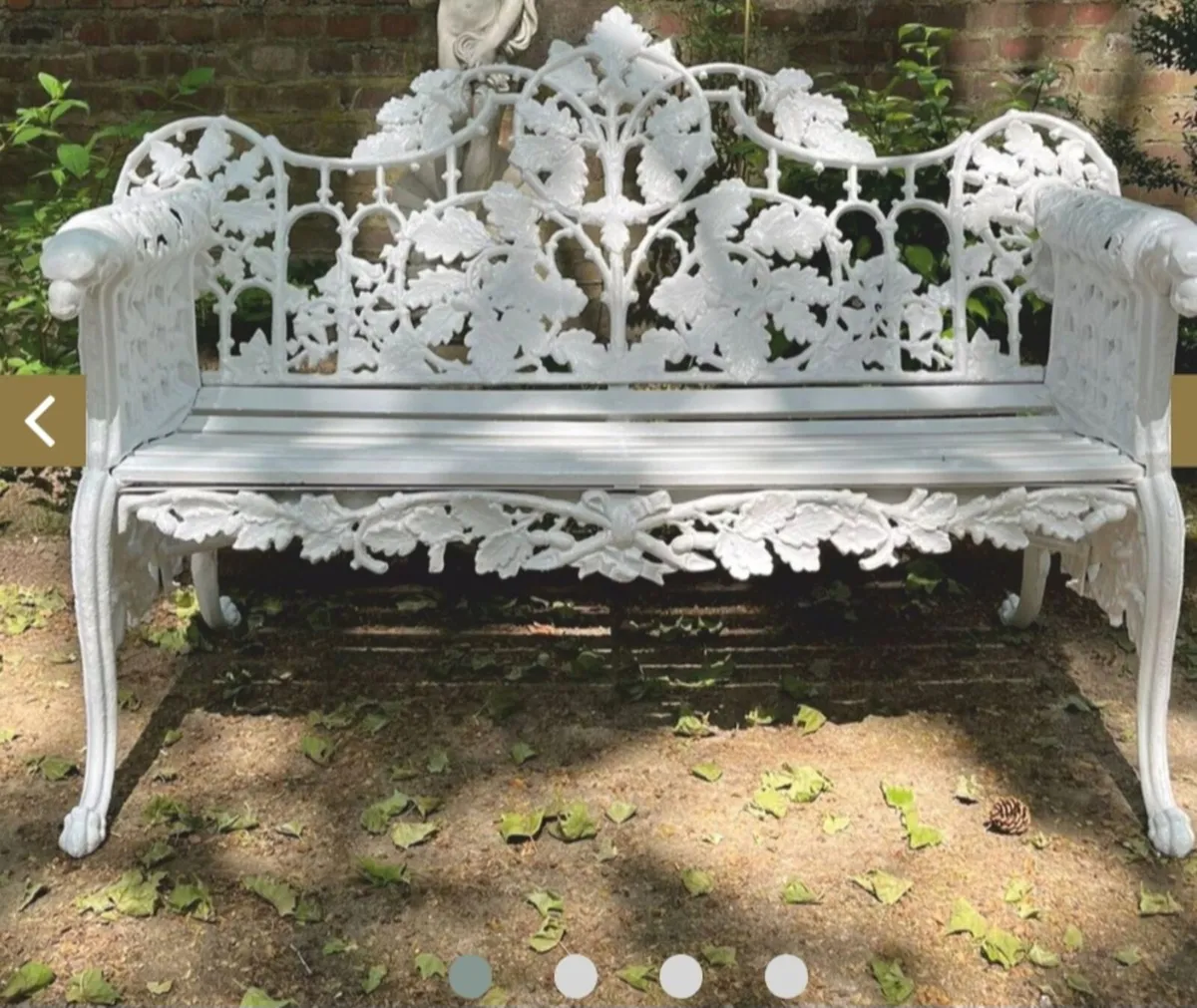 HEAVY CAST IRON BENCH - Image 2