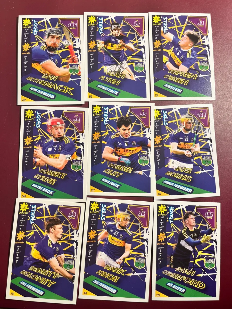Tipperary GAA cards - Image 1