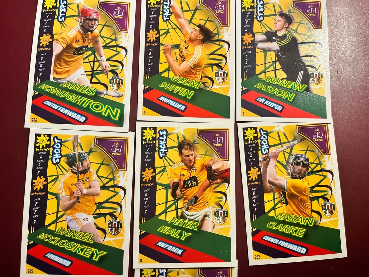 Antrim GAA collectors cards - Image 2