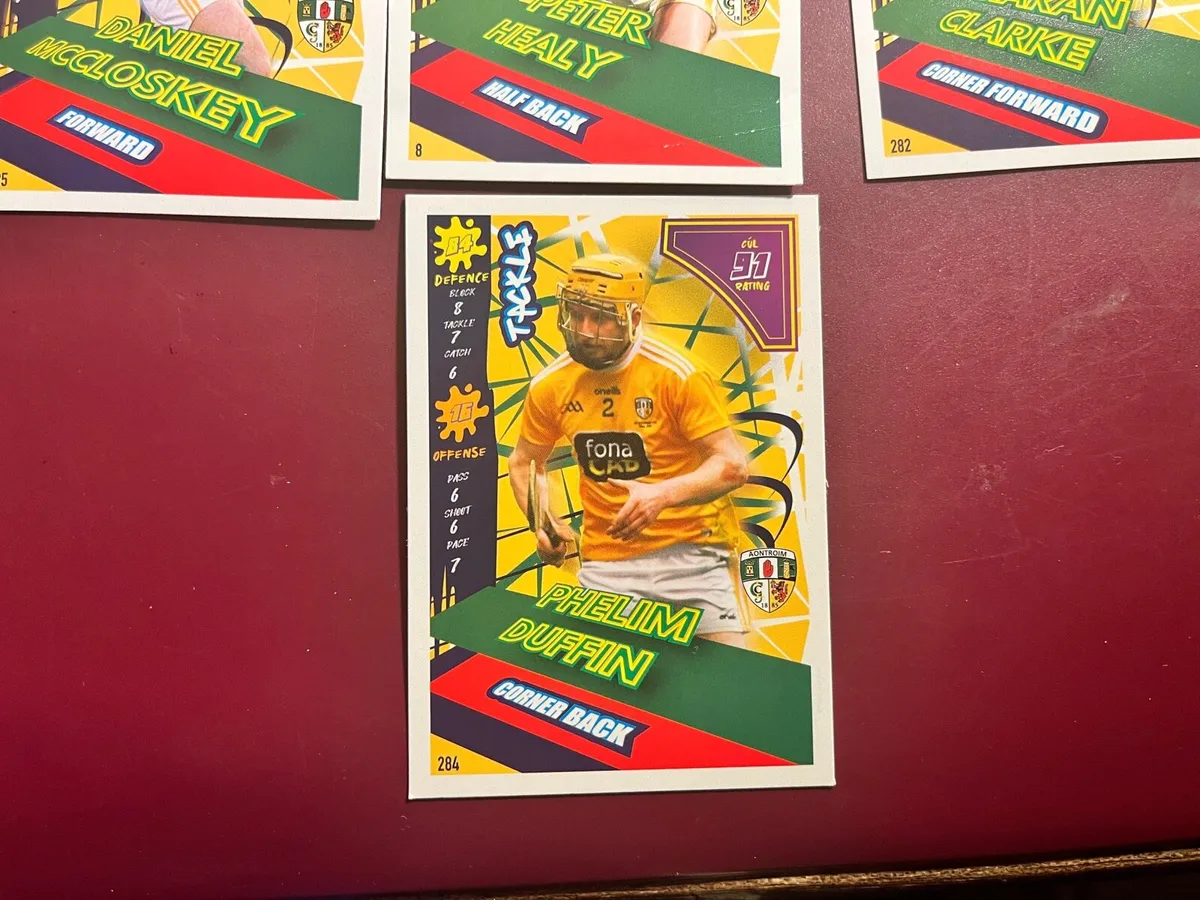 Antrim GAA collectors cards - Image 3