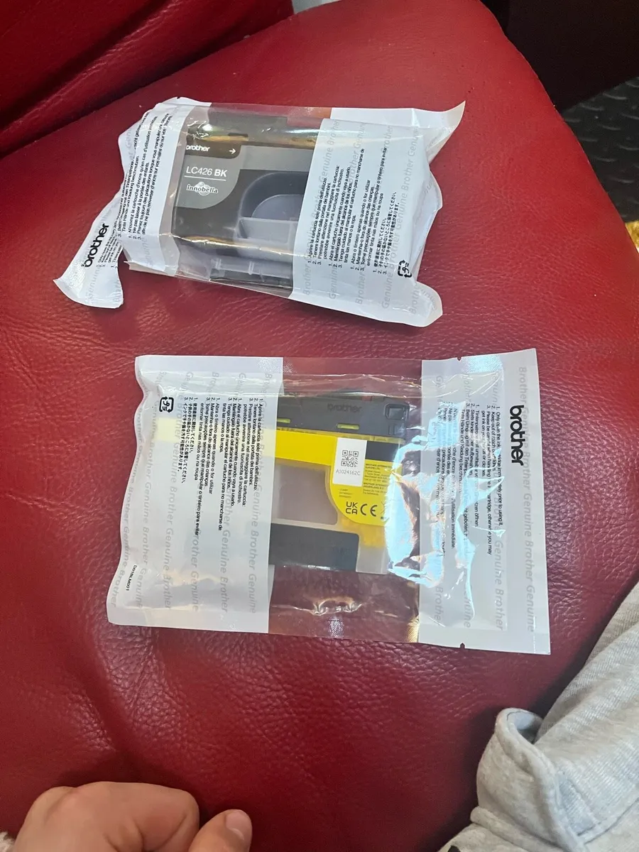 Brother, printer ink, yellow and black - Image 4