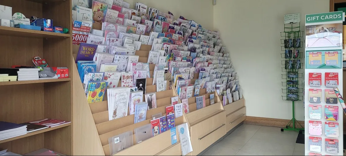Cards with display stands