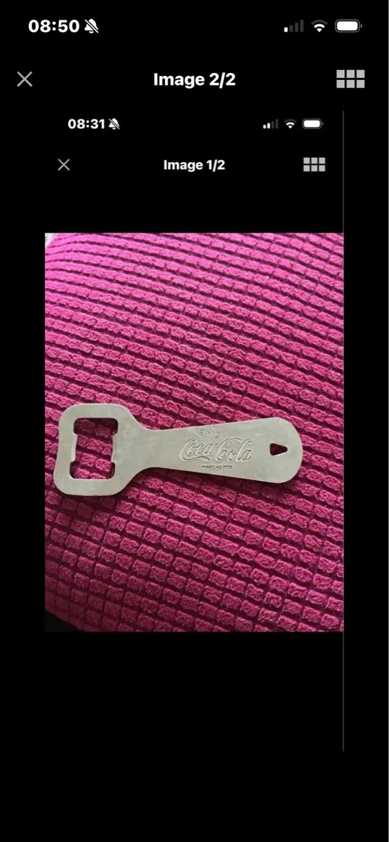 Coca Cola Metal Bottle Opener - Image 2