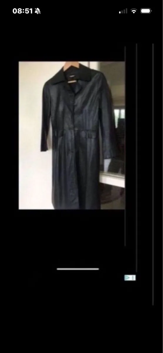 Ladies Leather Coat - Image 1