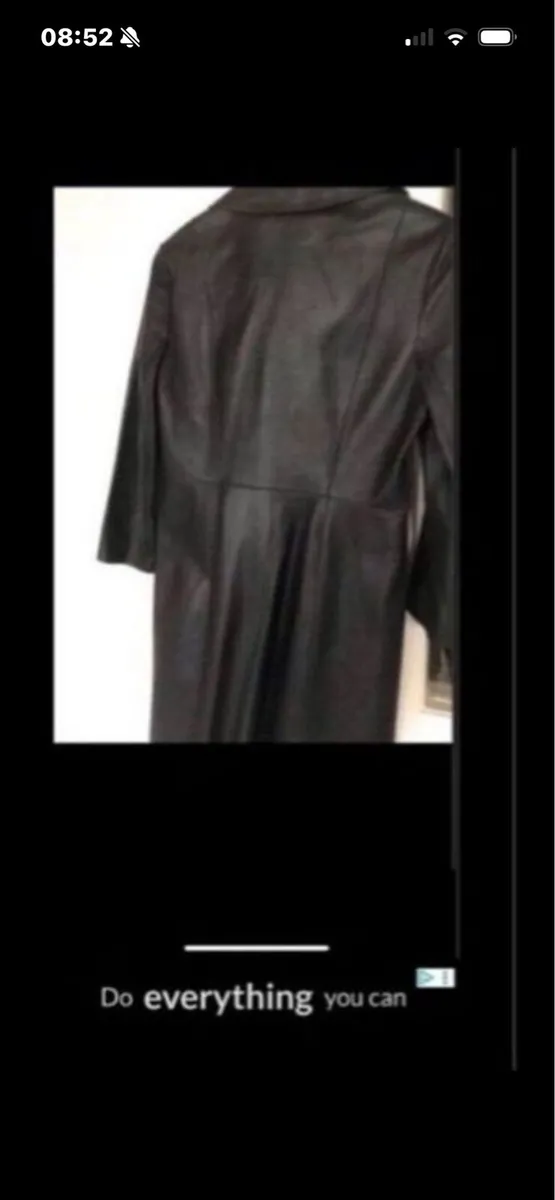 Ladies Leather Coat - Image 2