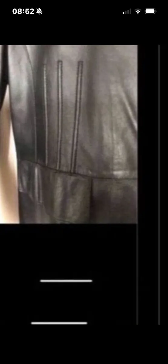 Ladies Leather Coat - Image 3