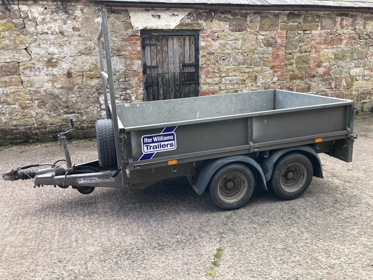 Ifor Williams 8x5 dropside trailer (2700kg) - Image 1