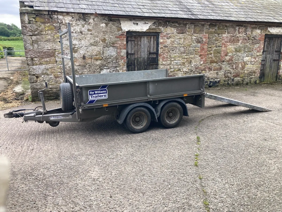 Ifor Williams 8x5 dropside trailer (2700kg) - Image 2