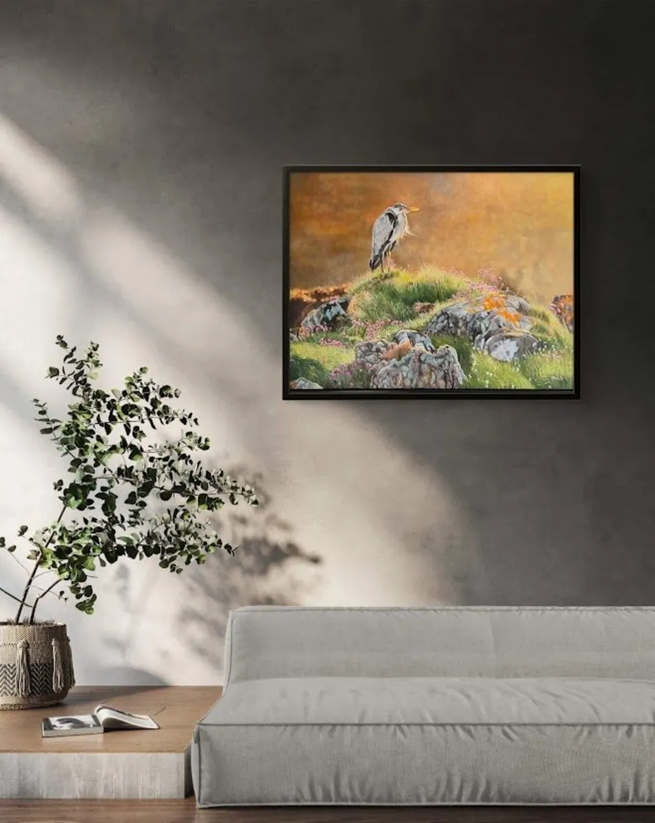 Morning Sun at Clogherhead | oil painting | Framed - Image 3