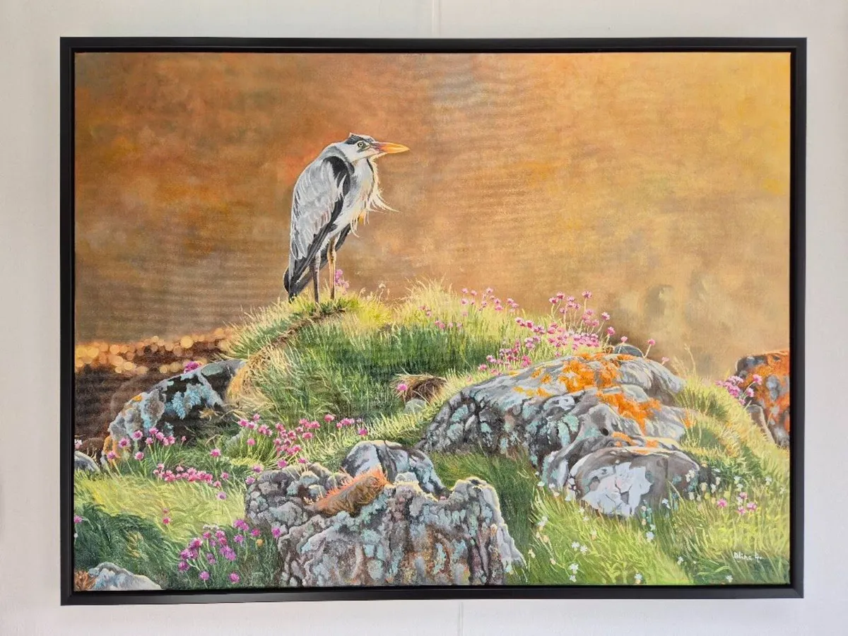 Morning Sun at Clogherhead | oil painting | Framed - Image 4