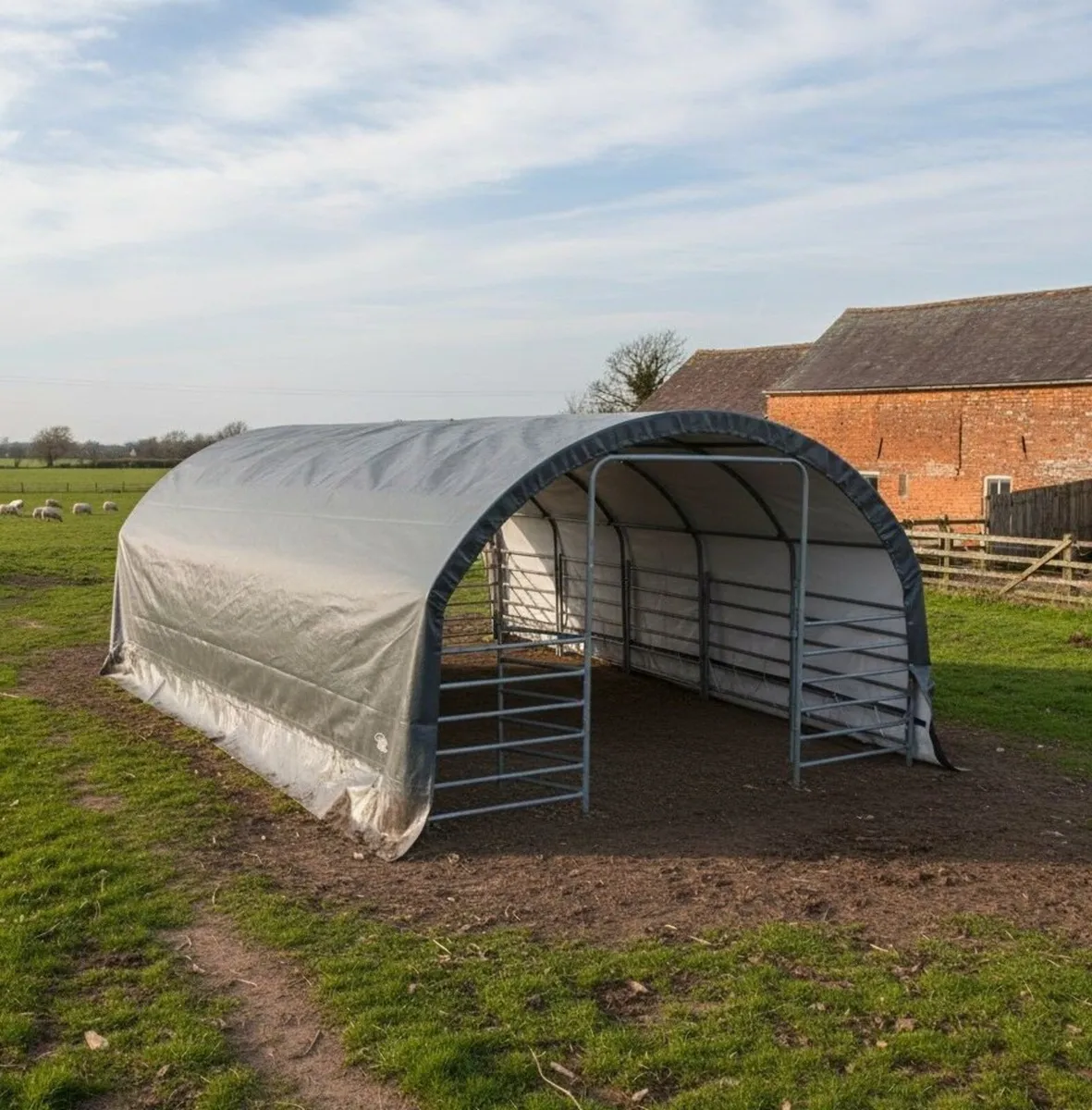 Extra Large Livestock Field Shelter 305gsm cover - Image 1