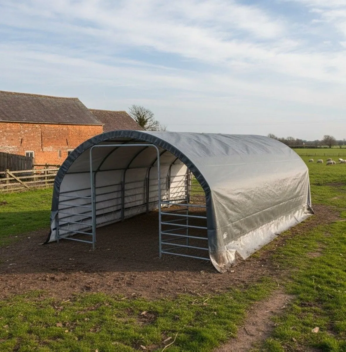 Extra Large Livestock Field Shelter 305gsm cover - Image 2