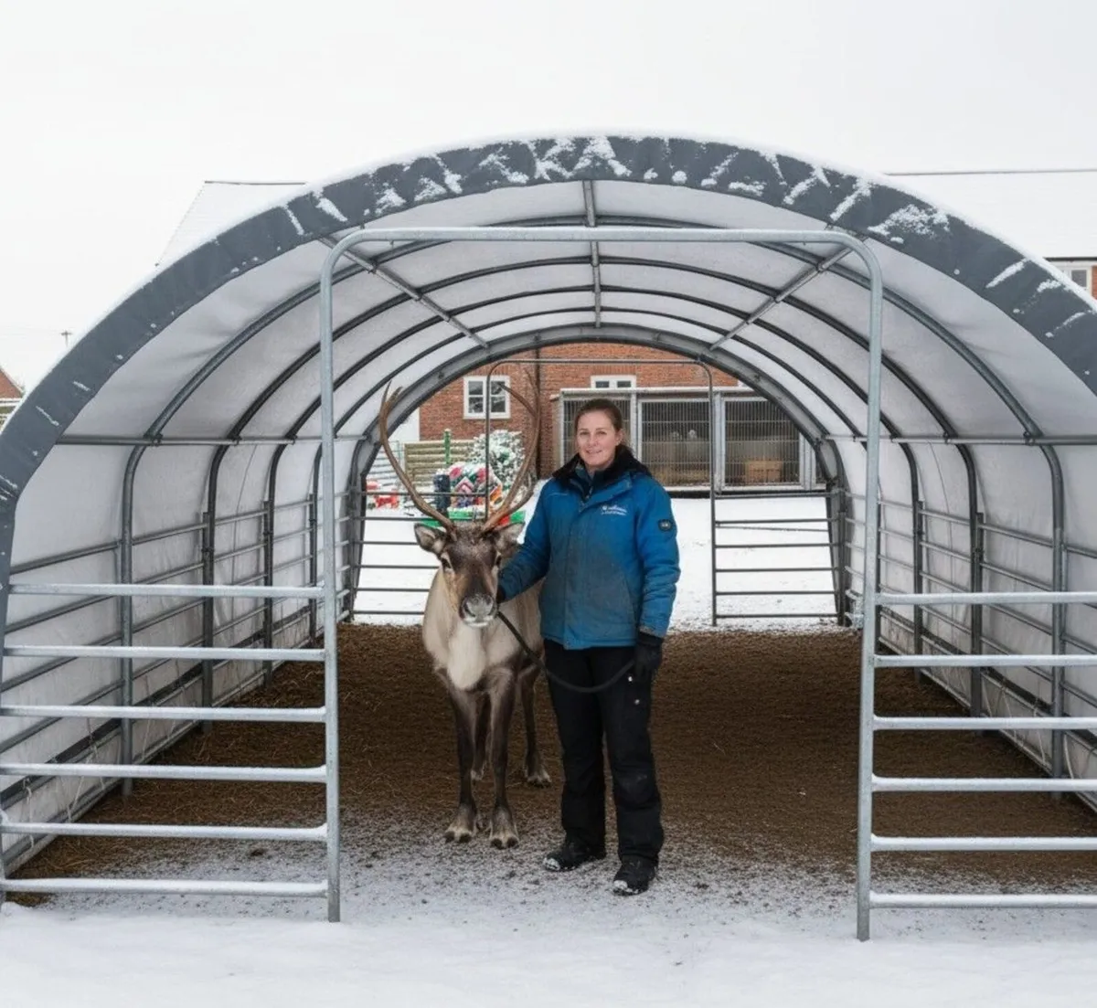 Extra Large Livestock Field Shelter 305gsm cover - Image 4