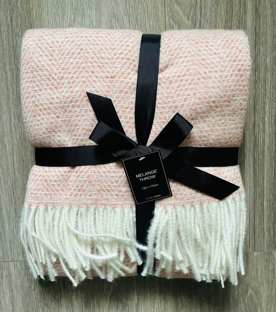 NEW Pink Throw