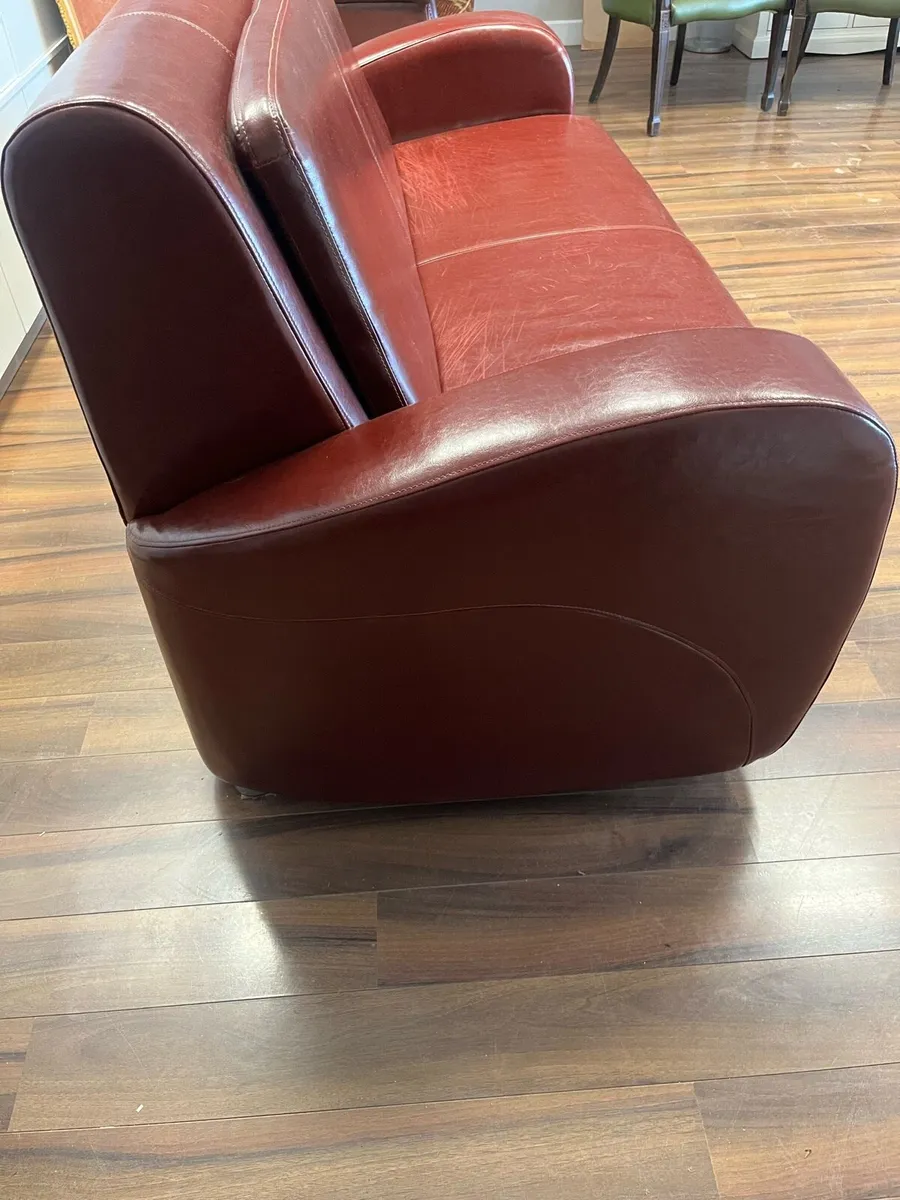 Leather Sofa - Image 2