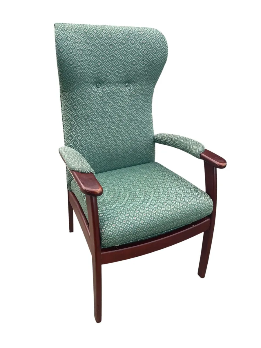 Fireside Chair / Armchair / Parker Knoll / High Ba - Image 3