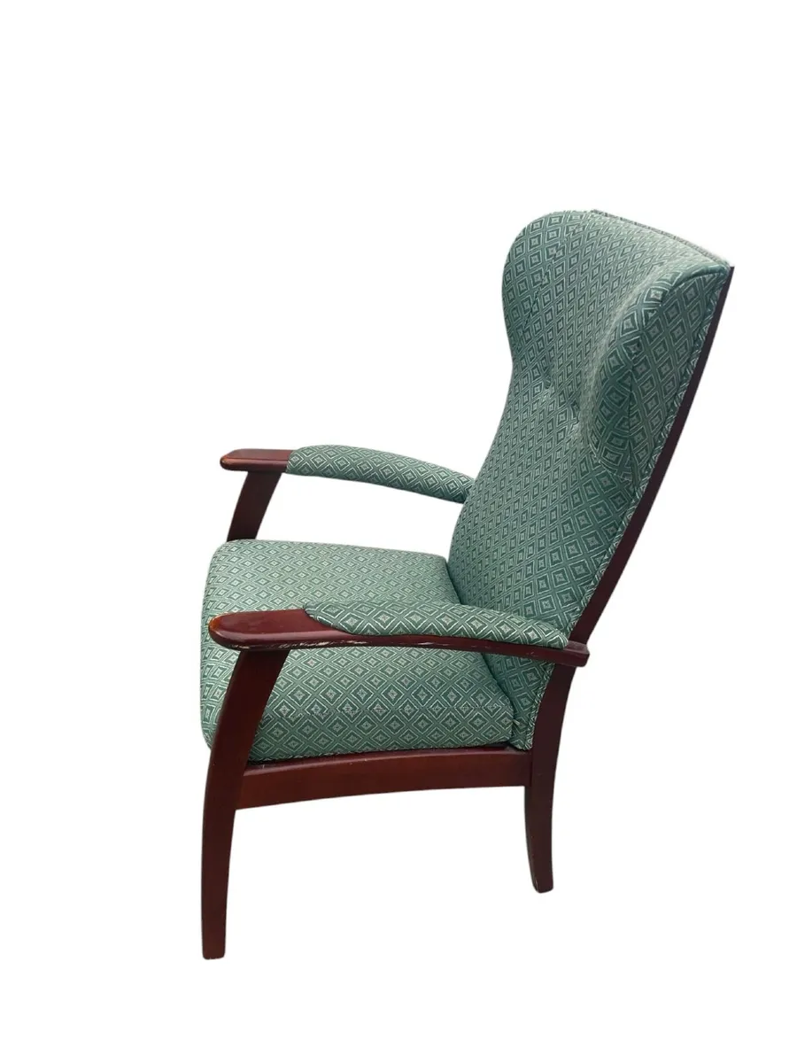 Fireside Chair / Armchair / Parker Knoll / High Ba - Image 2