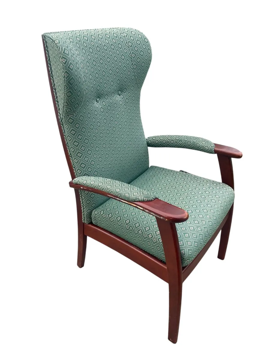 Fireside Chair / Armchair / Parker Knoll / High Ba - Image 4