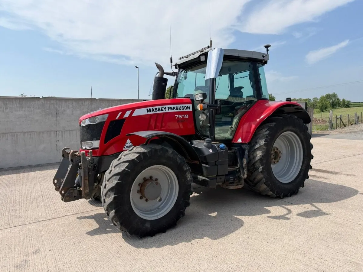 MASSEY FERGUSON 7618 DYNA VT 4 WD TRACTOR - Image 1