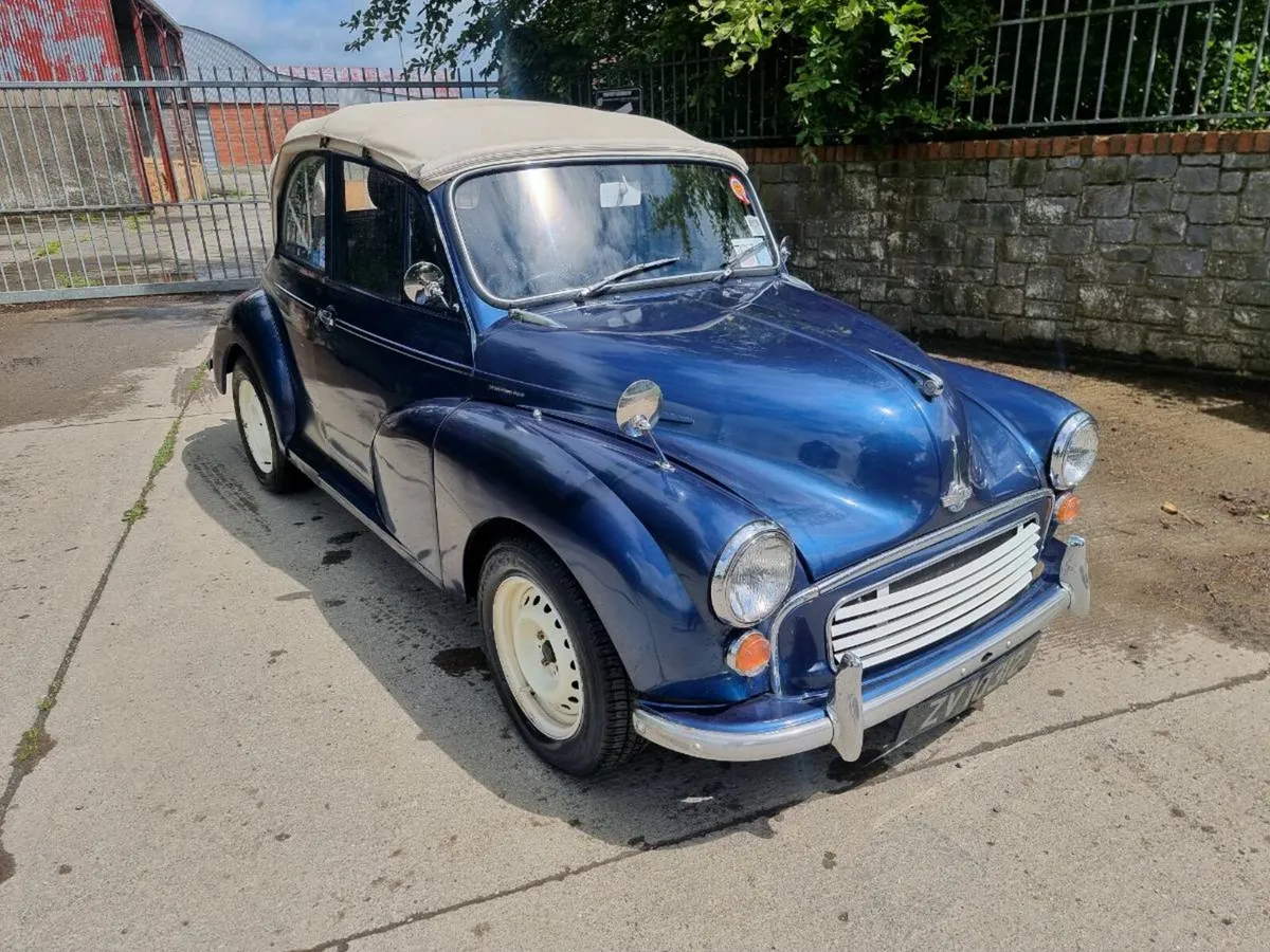66 Morris Minor opel manta 1.8 inj powered. - Image 3