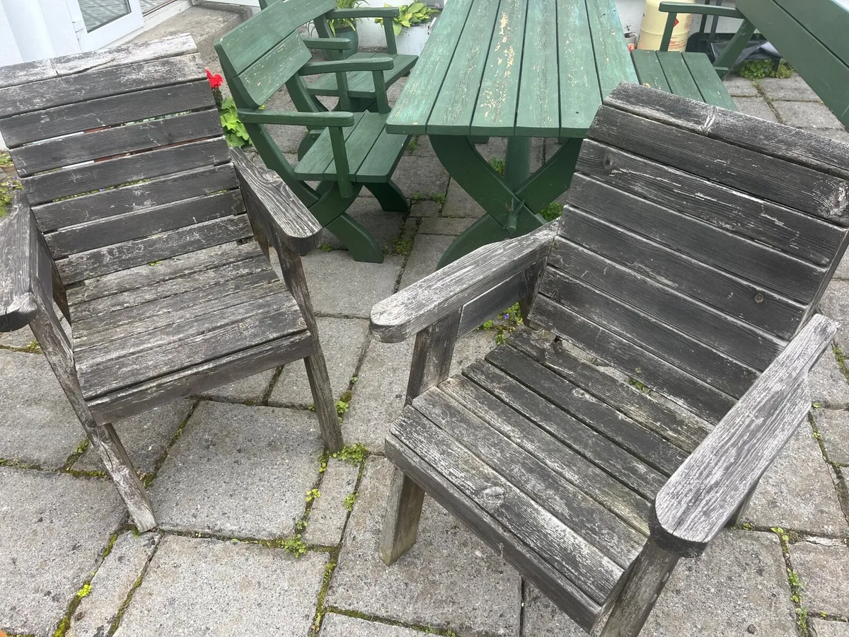 Free 2 Garden Chairs - Image 1