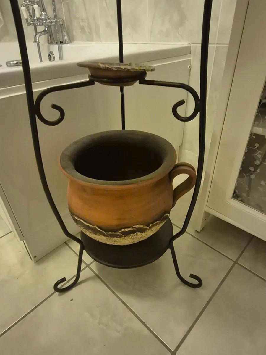 Vintage bathroom washstand - Image 3