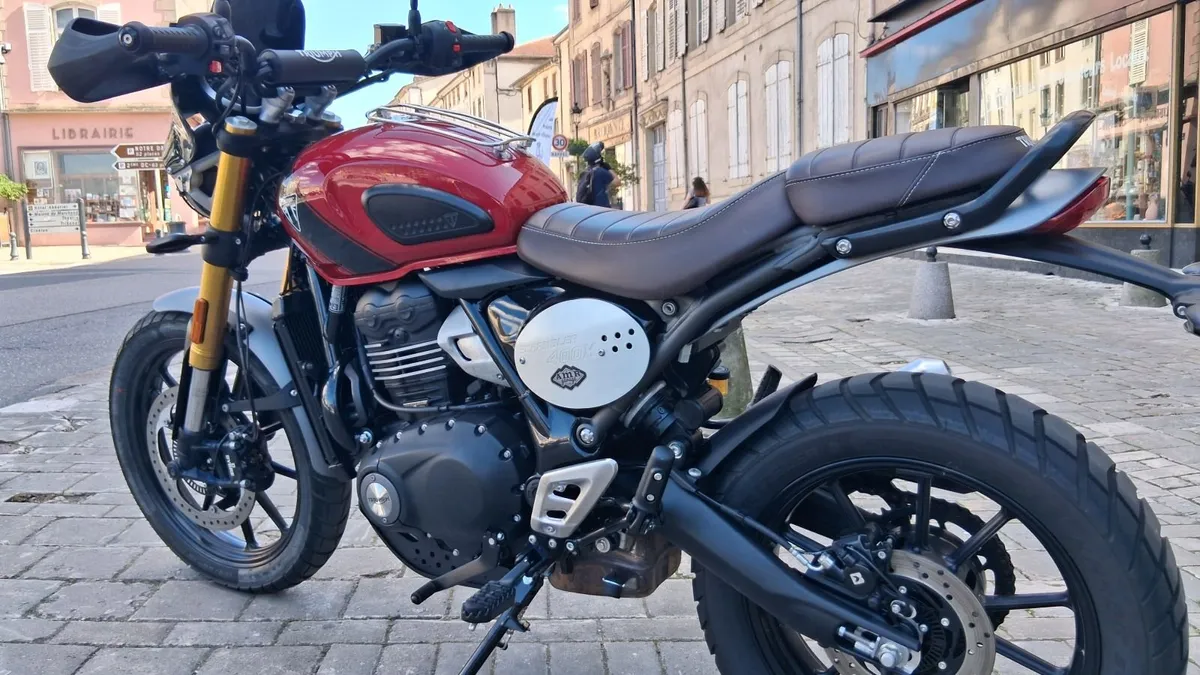 Triumph 400X Scrambler  A2 - Image 4