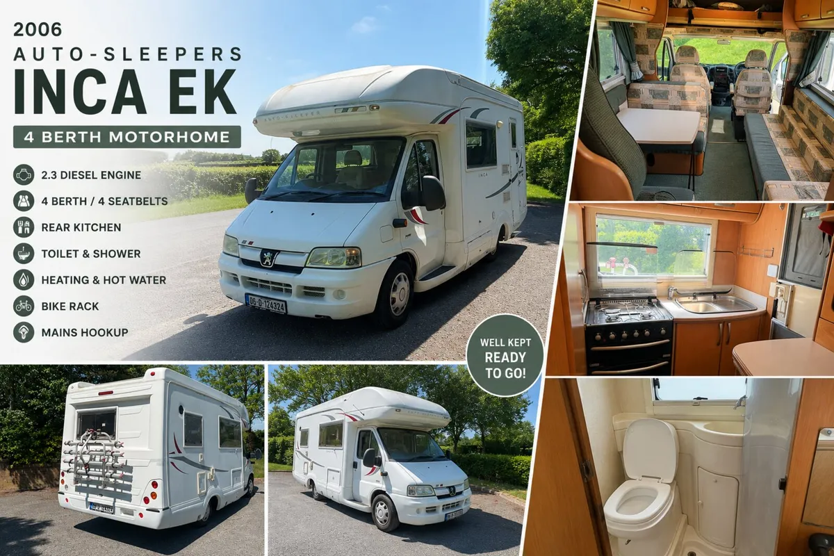 2006 Auto Sleeper 2.3 DOE and TAX right hand drive - Image 1