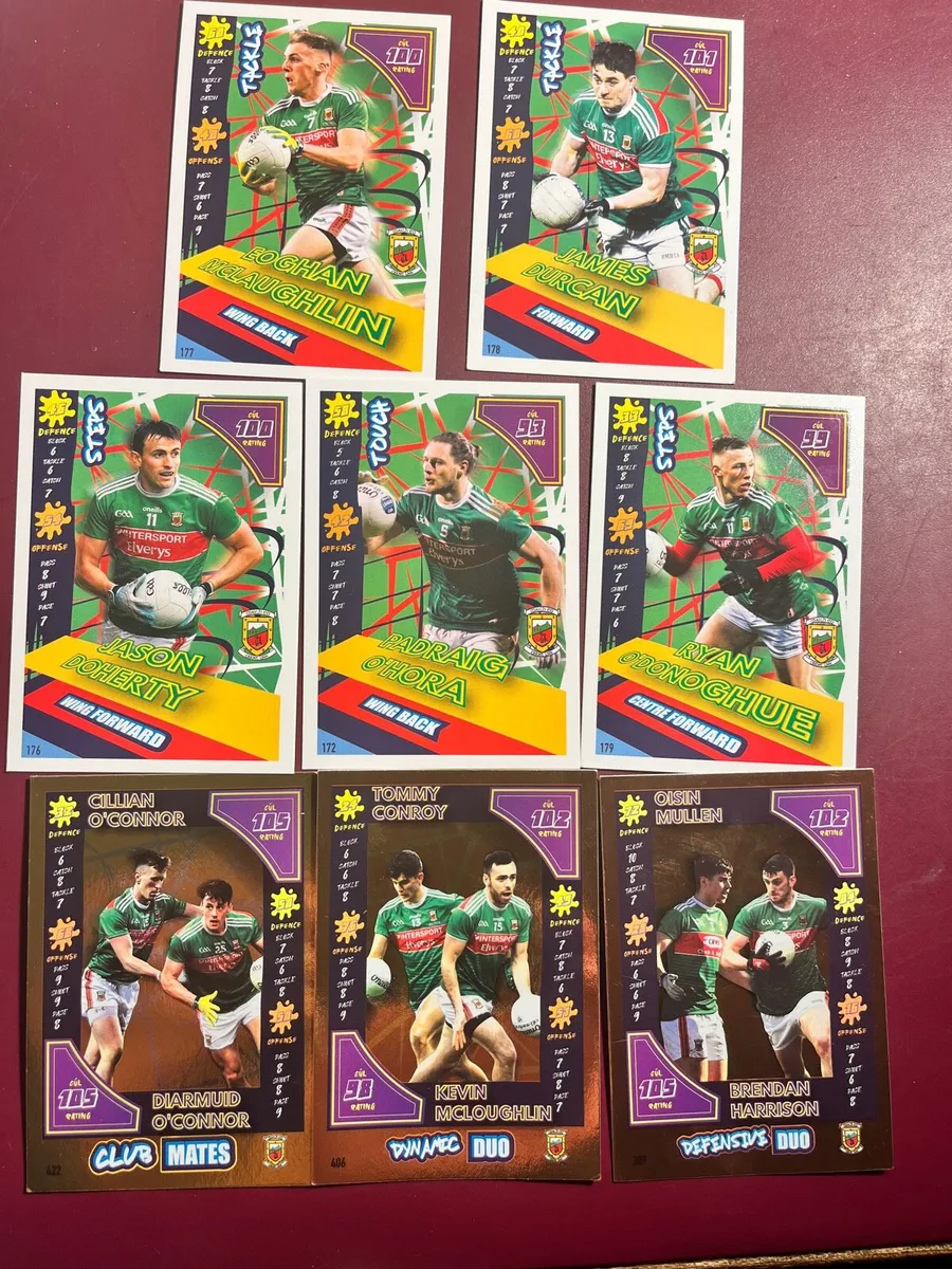 Mayo GAA cards - Image 1