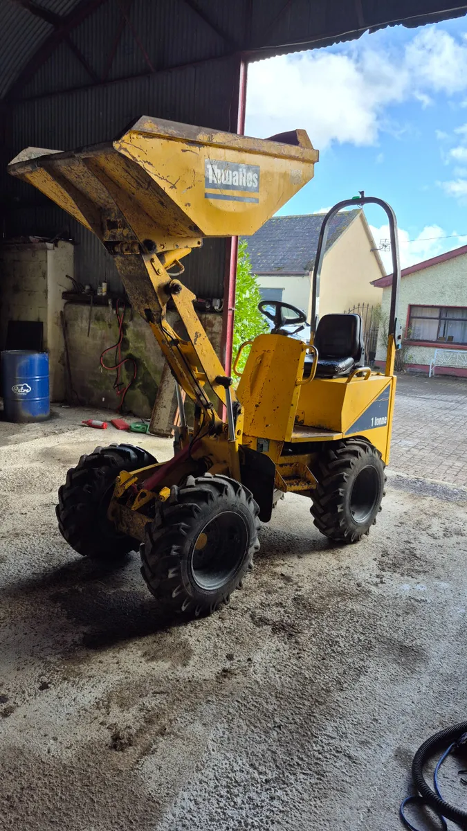 1 ton high tip dumper