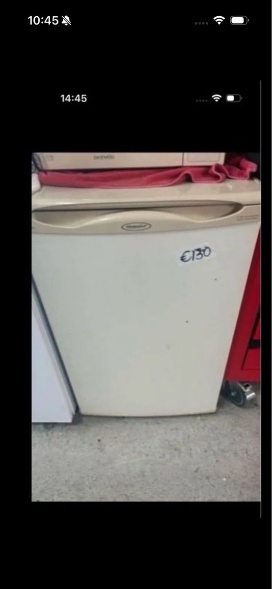 Hotpoint under counter fridge - Image 1
