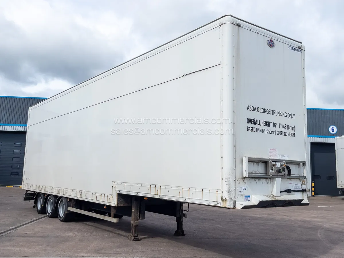 2015 CARTWRIGHT TRI-AXLE BOX TRAILER - Image 1