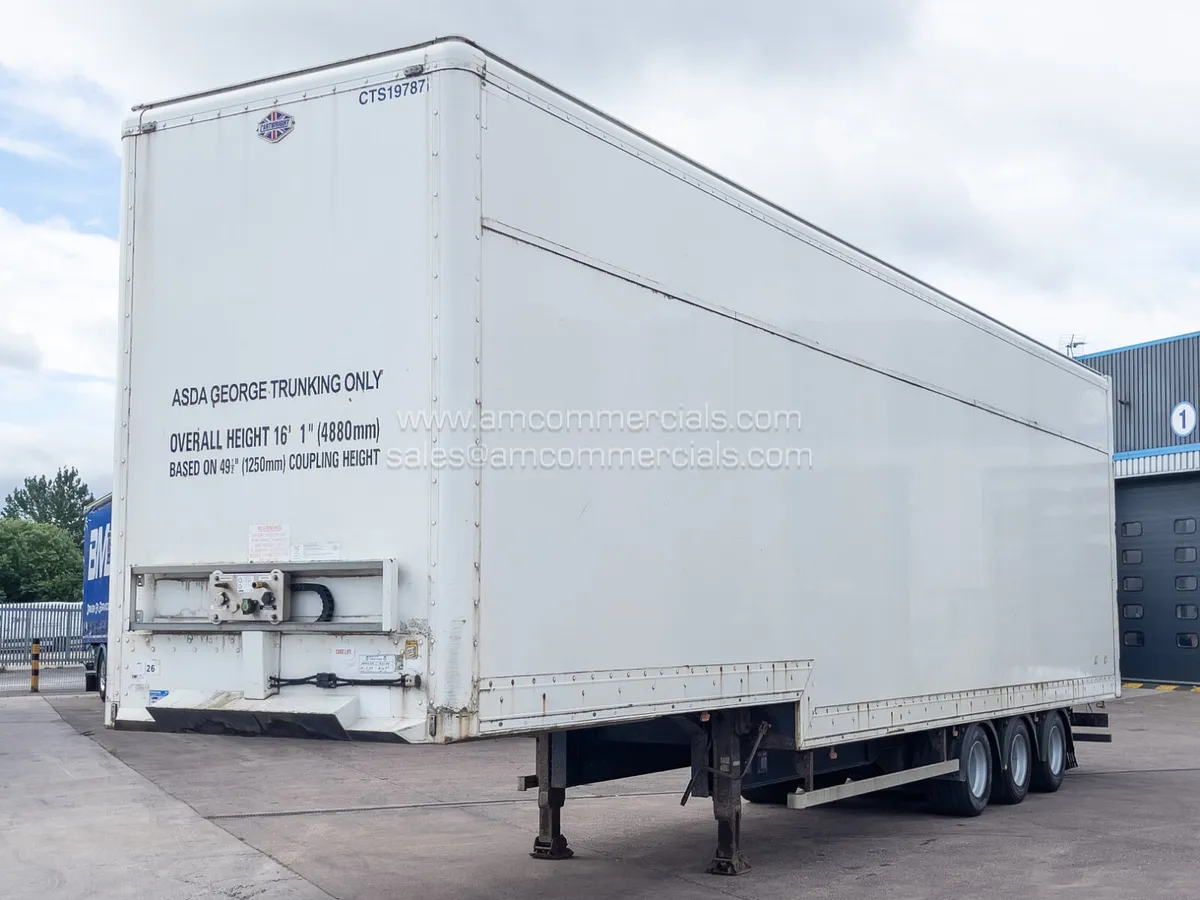 2015 CARTWRIGHT TRI-AXLE BOX TRAILER - Image 3