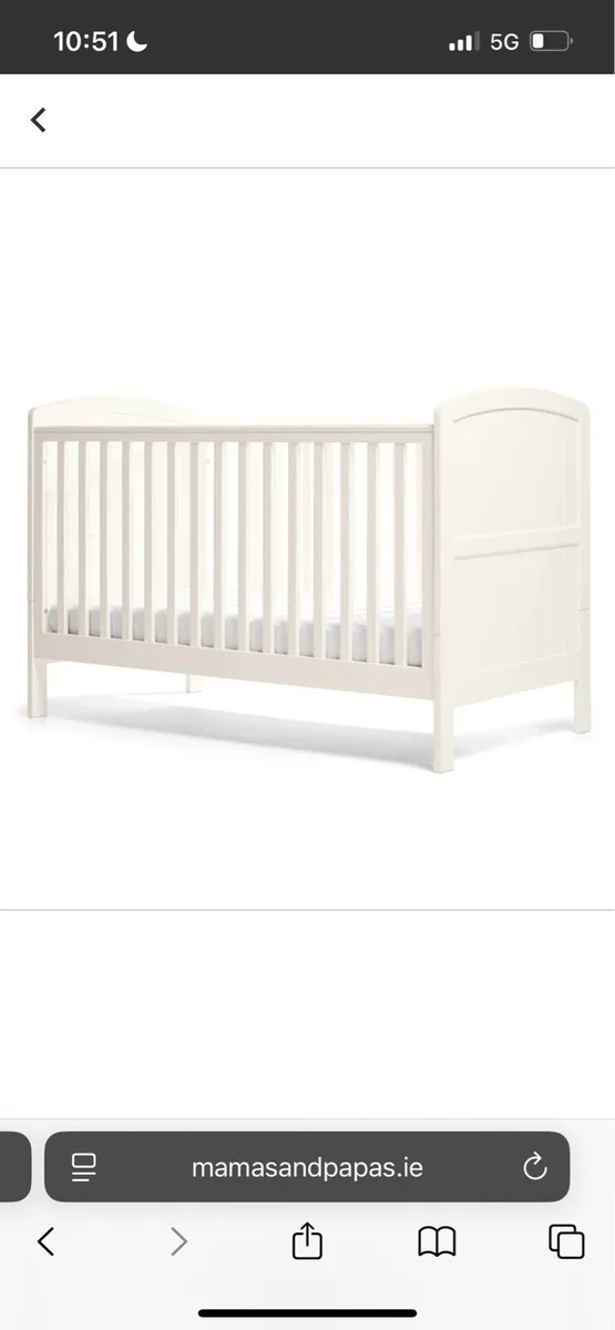 Mamas and Papas cot/cot bed - Image 2