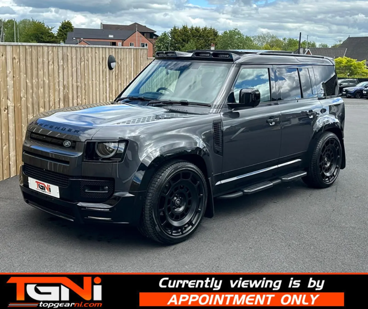23" TGA Octa Style Alloys & Tyre Package for Defen - Image 2