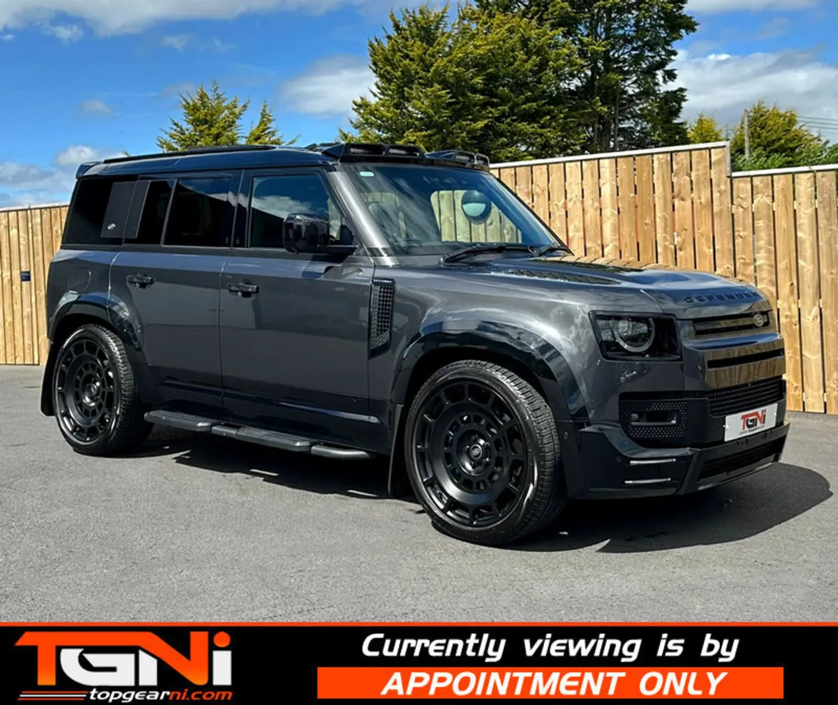 23" TGA Octa Style Alloys & Tyre Package for Defen - Image 3