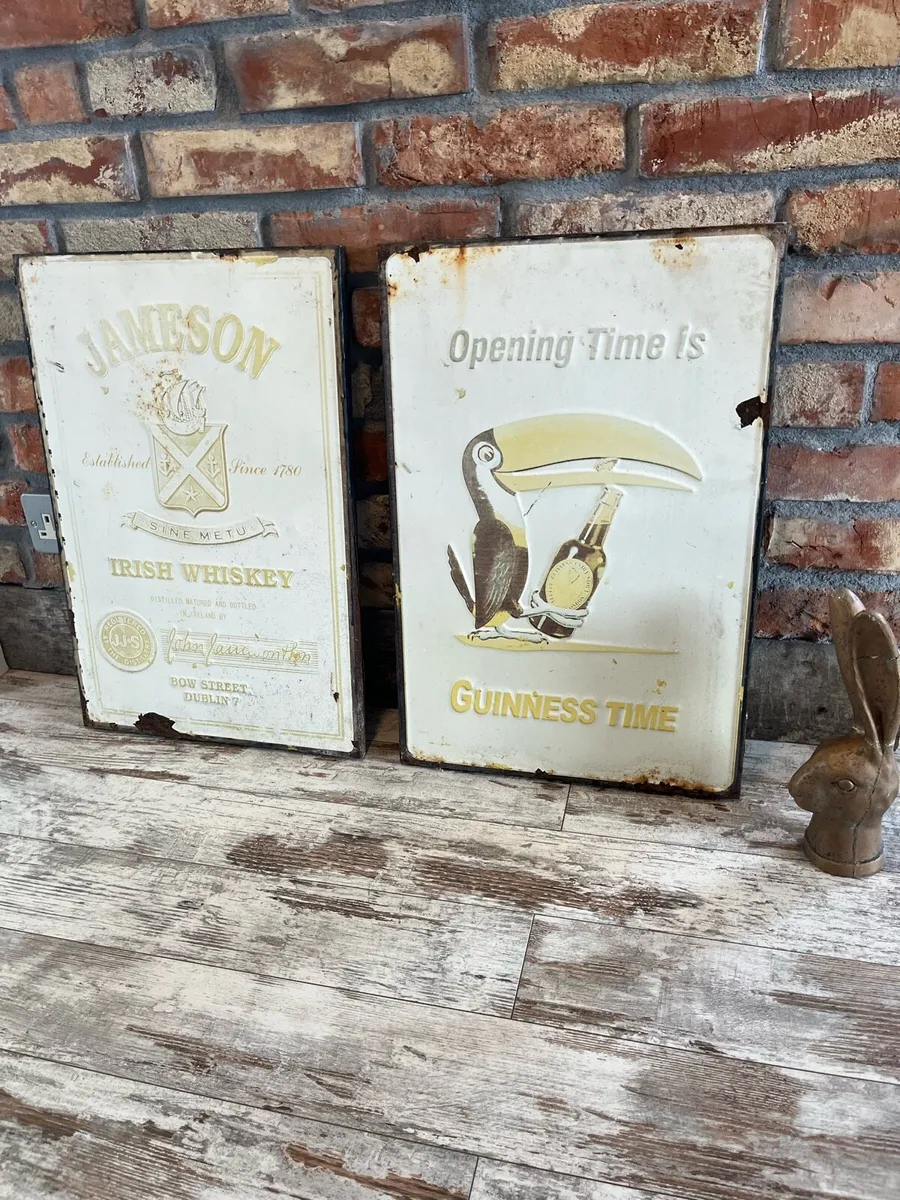 Vintage Signs - Image 1