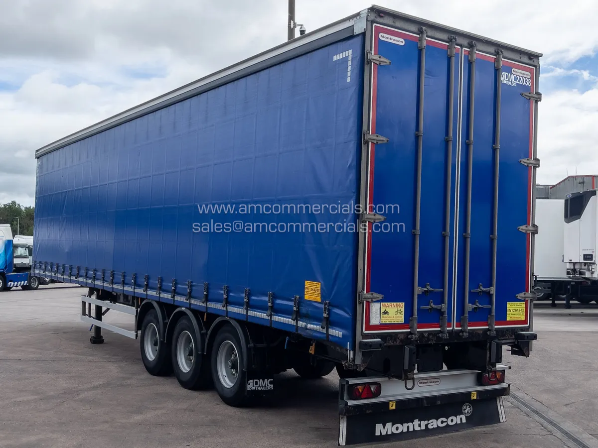 2021 MONTRACON CURTAINSIDE TRAILER - Image 4
