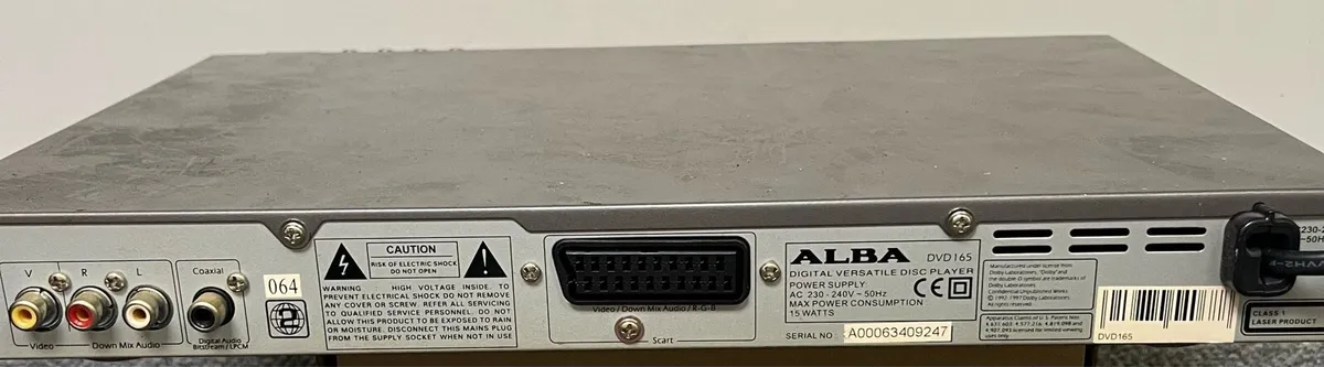 Alba Dvd Player And Remote - Image 2
